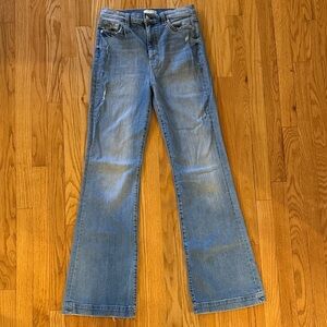 Seven For All Mankind sz 29 Ultra High Rose Dojo Classic Blue Jeans good cond